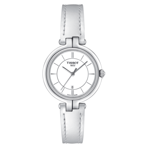 Tissot Flamingo Stainless Steel / White